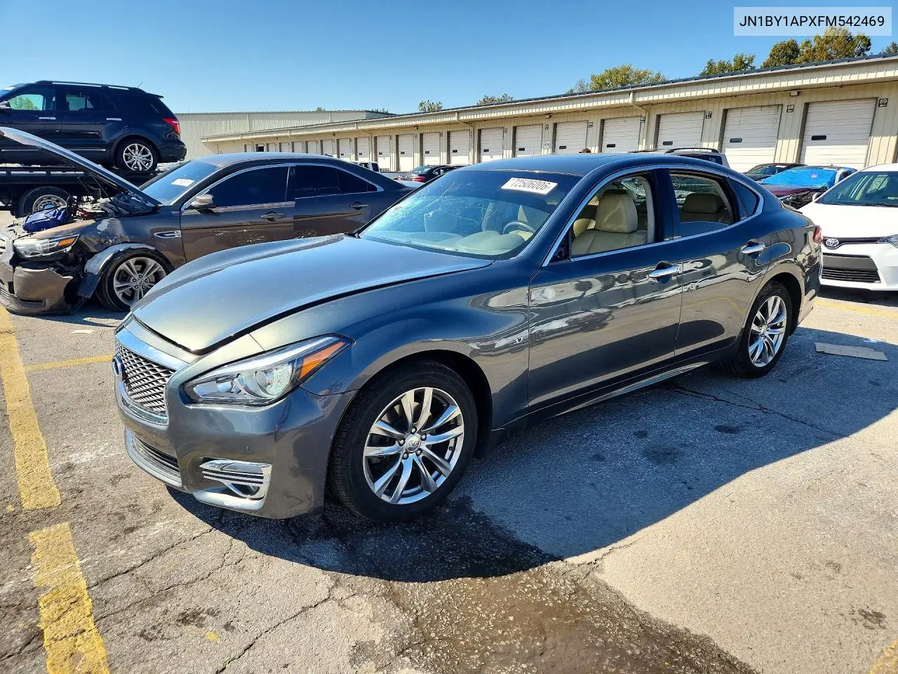INFINITI Q70 2015, VIN JN1BY1APXFM542469