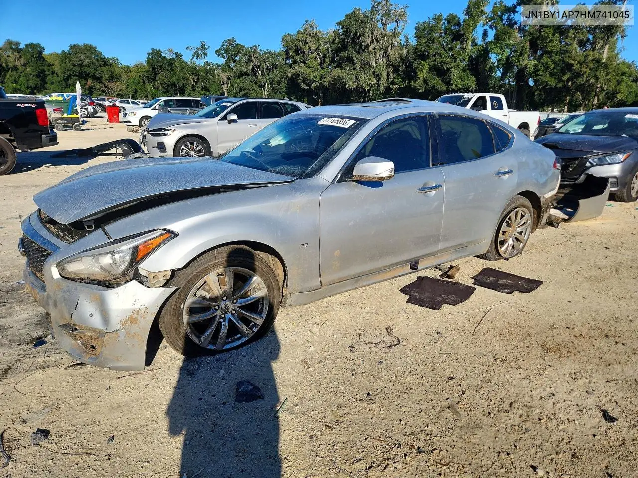 INFINITI Q70 2017, VIN JN1BY1AP7HM741045