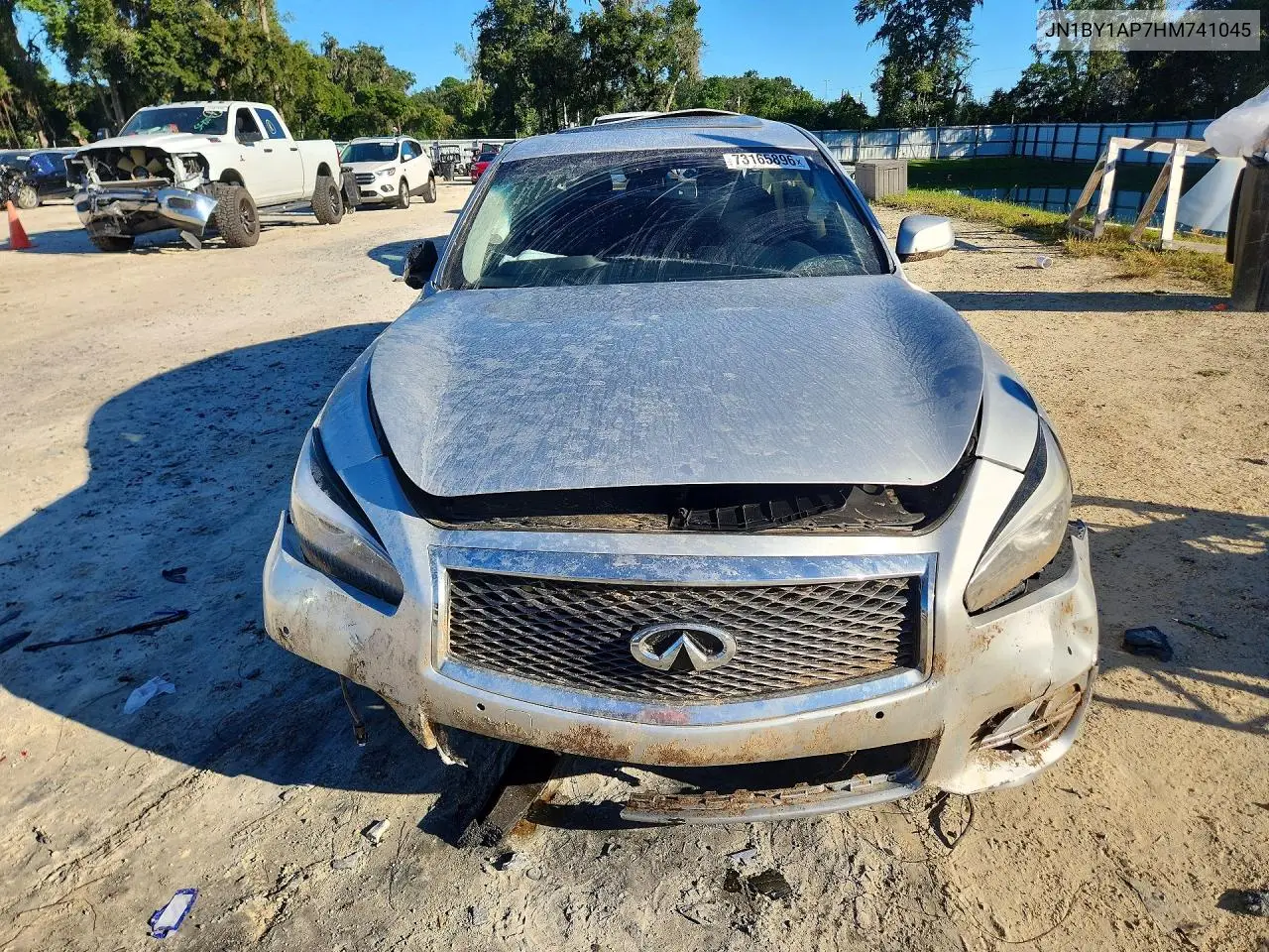 2017 INFINITI Q70 VIN JN1BY1AP7HM741045 — фото 5