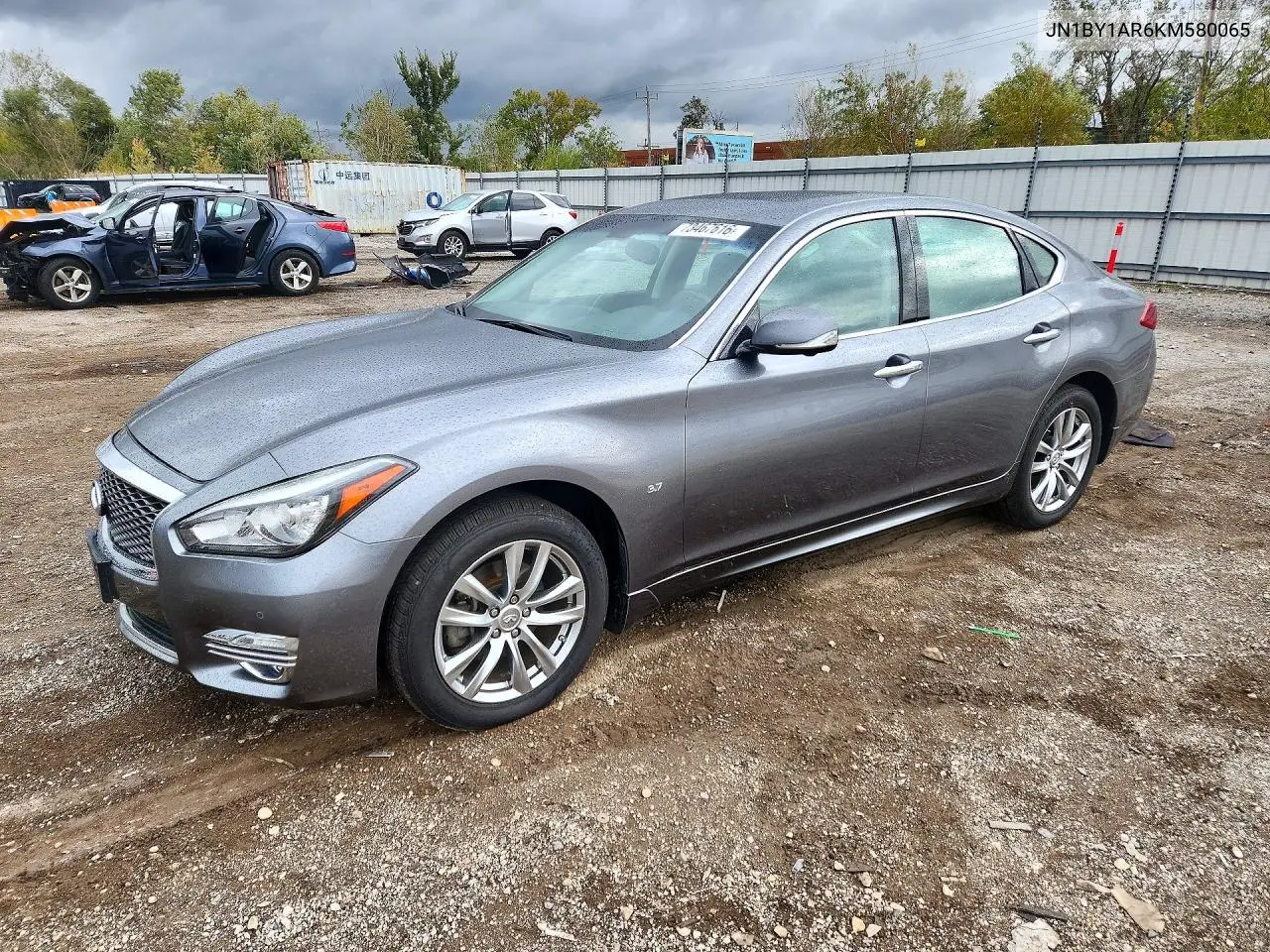 INFINITI Q70 2019, VIN JN1BY1AR6KM580065