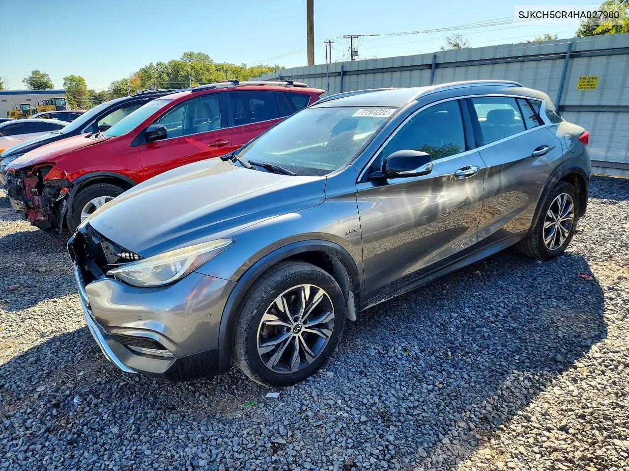 INFINITI QX30 2017, VIN SJKCH5CR4HA027900