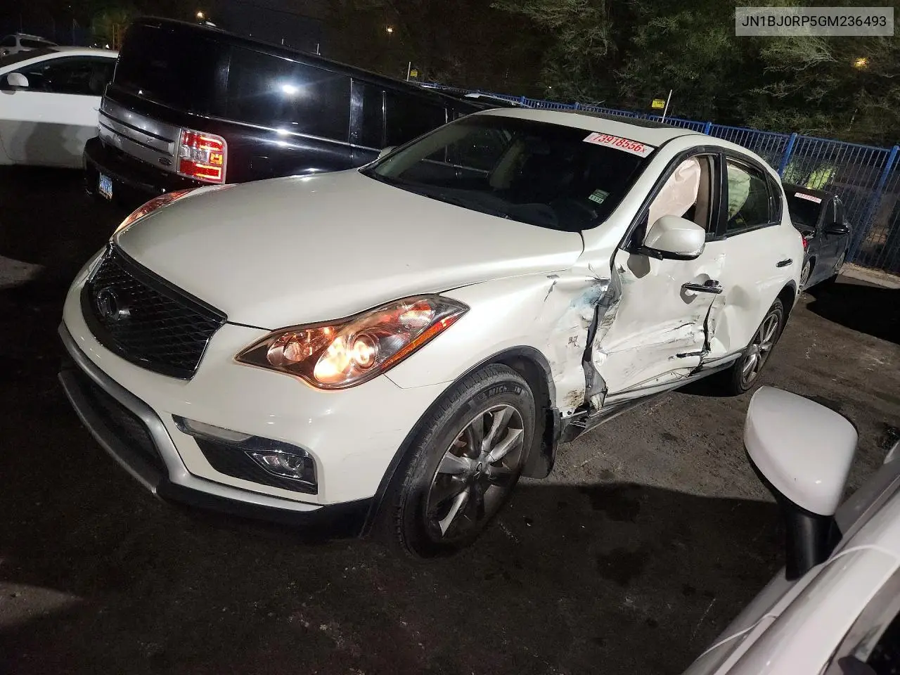 INFINITI QX50 2016, VIN JN1BJ0RP5GM236493