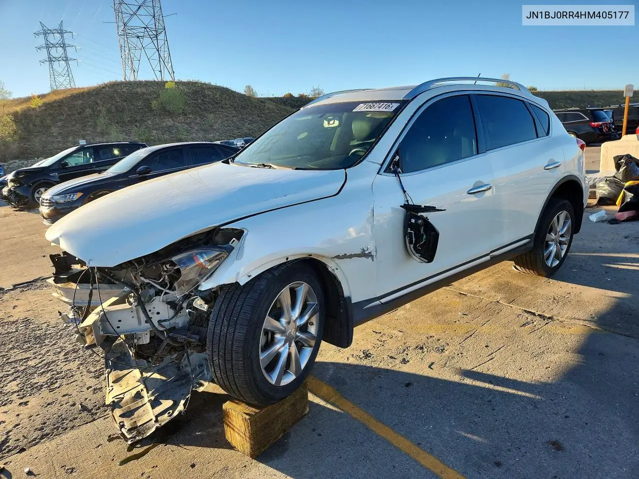 INFINITI QX50 2017, VIN JN1BJ0RR4HM405177