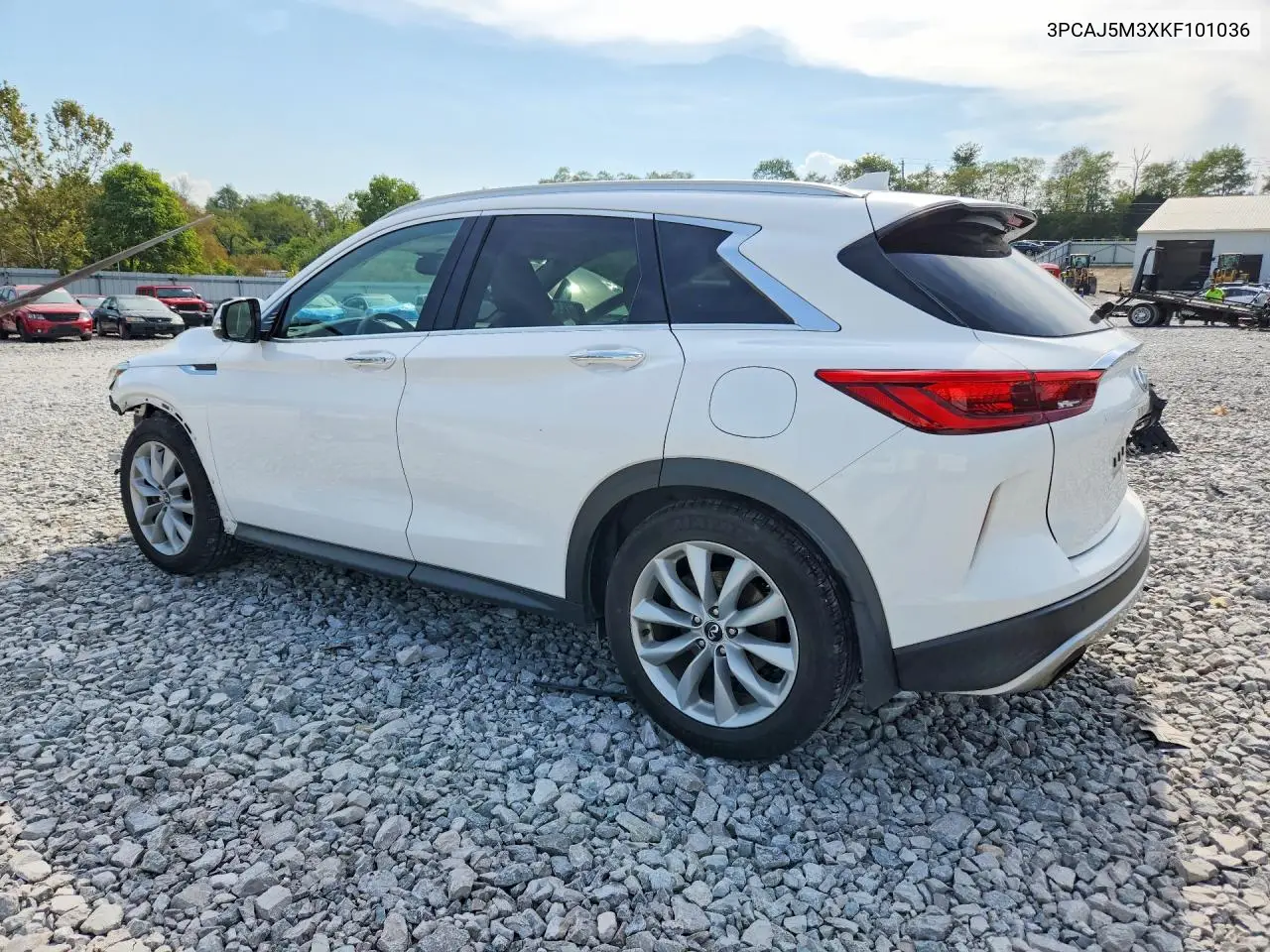 2019 INFINITI QX50 VIN 3PCAJ5M3XKF101036 — фото 2