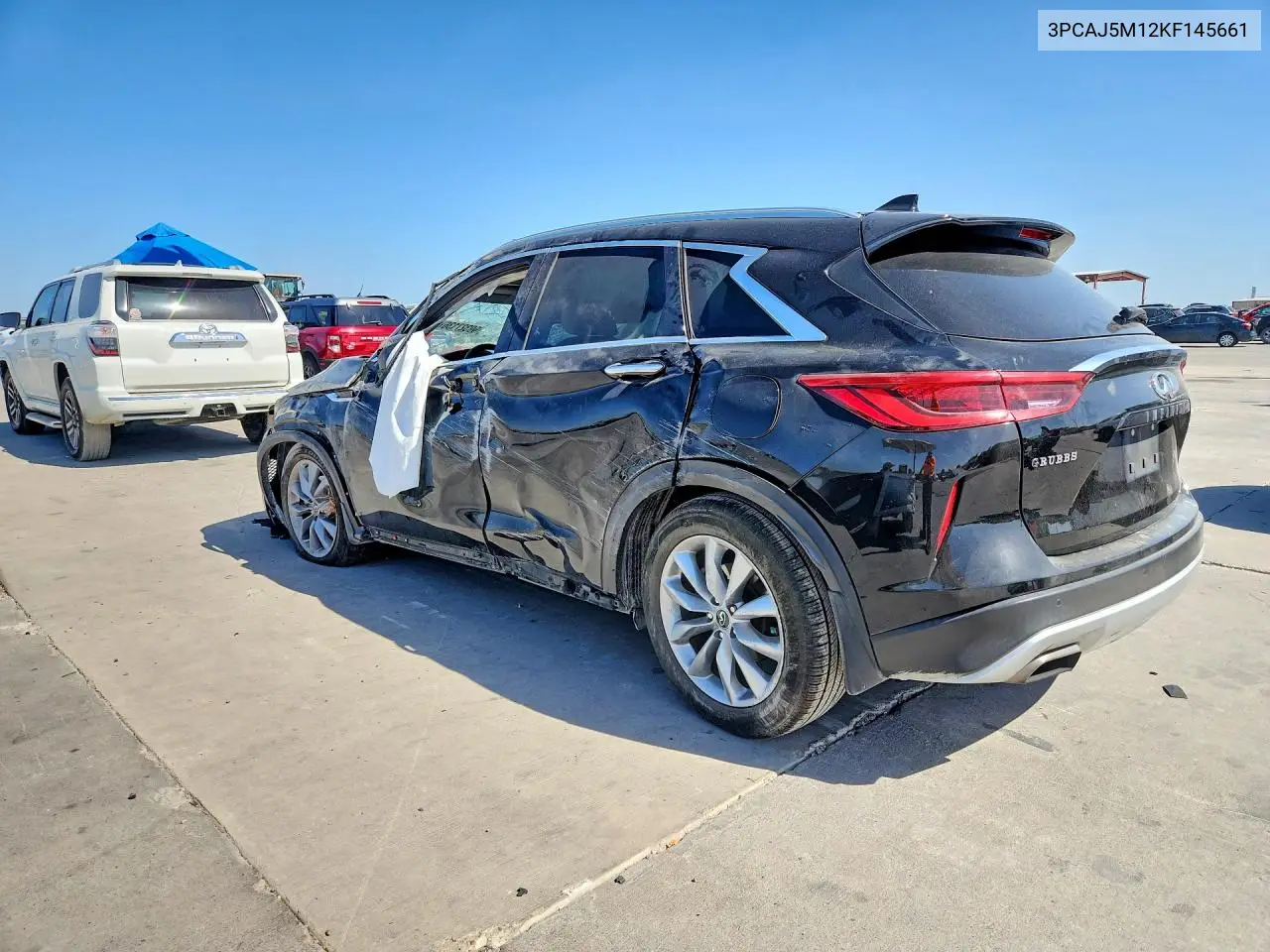 2019 INFINITI QX50 VIN 3PCAJ5M12KF145661 — фото 2