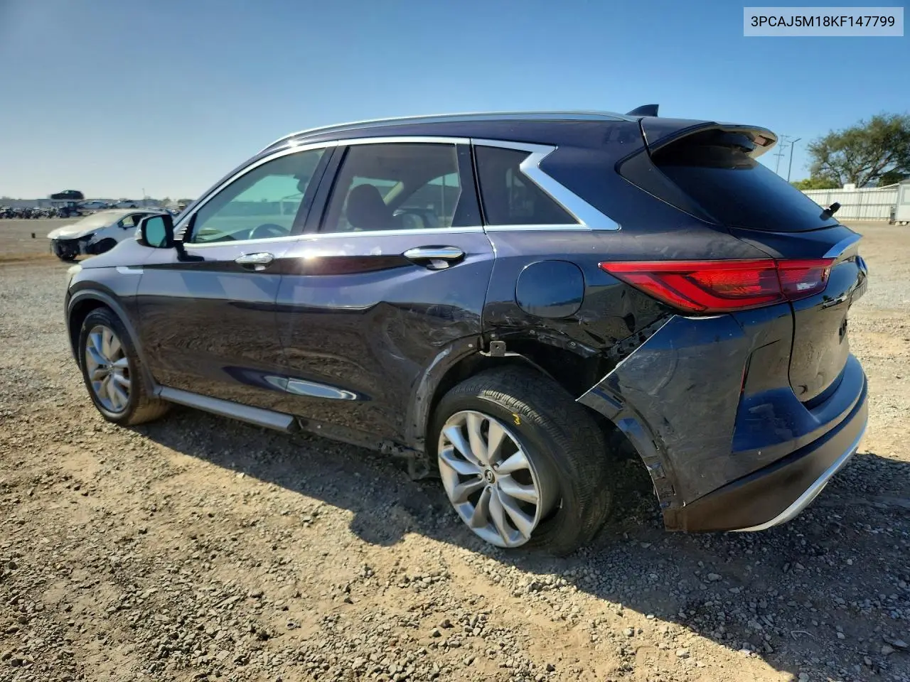 2019 INFINITI QX50 VIN 3PCAJ5M18KF147799 — фото 2