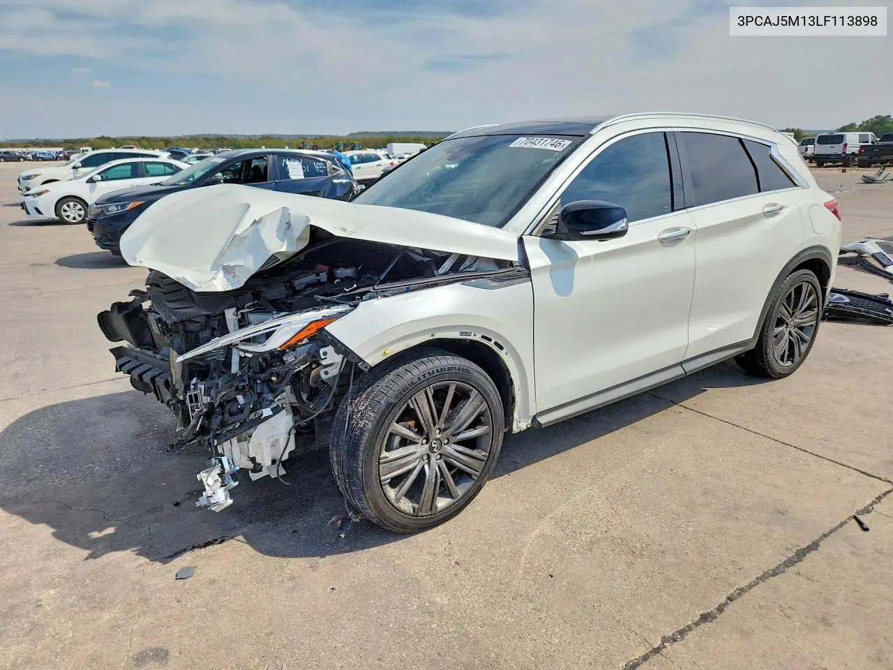 INFINITI QX50 2020, VIN 3PCAJ5M13LF113898