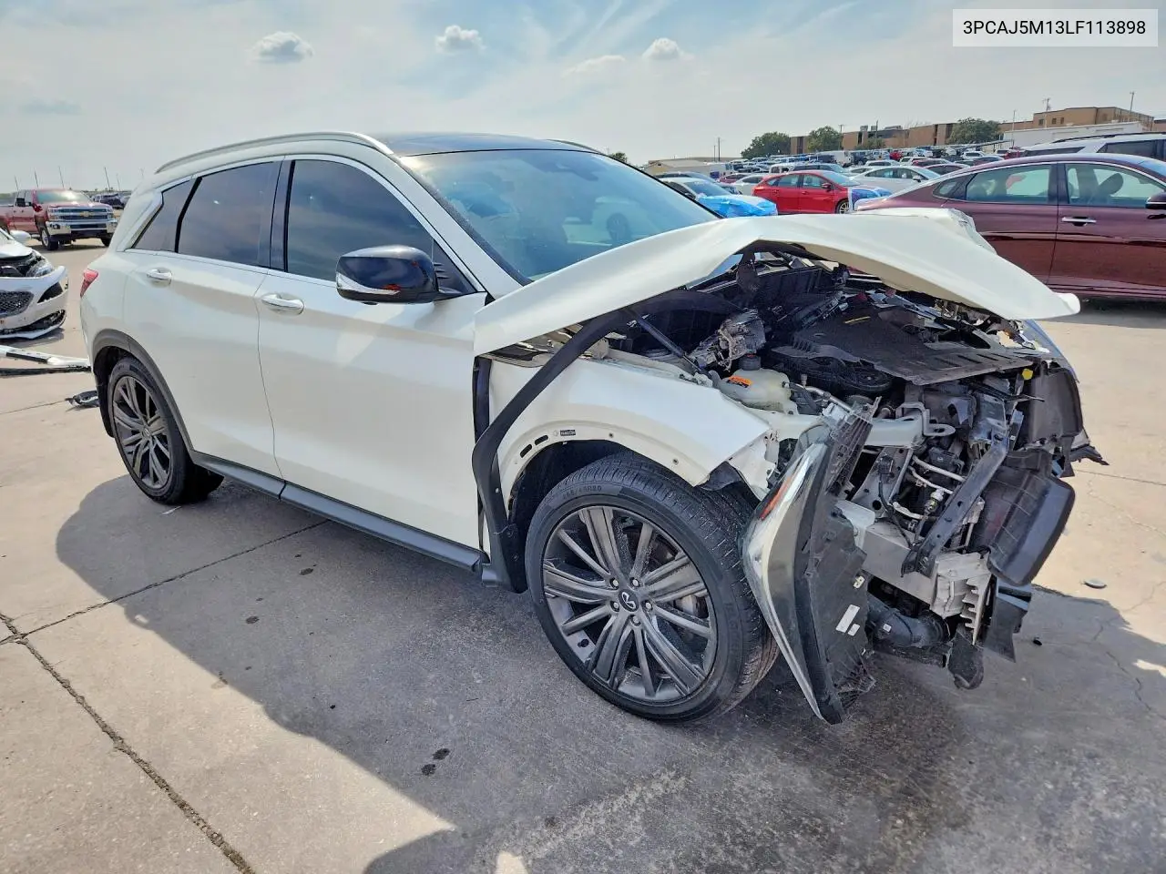 2020 INFINITI QX50 VIN 3PCAJ5M13LF113898 — фото 4
