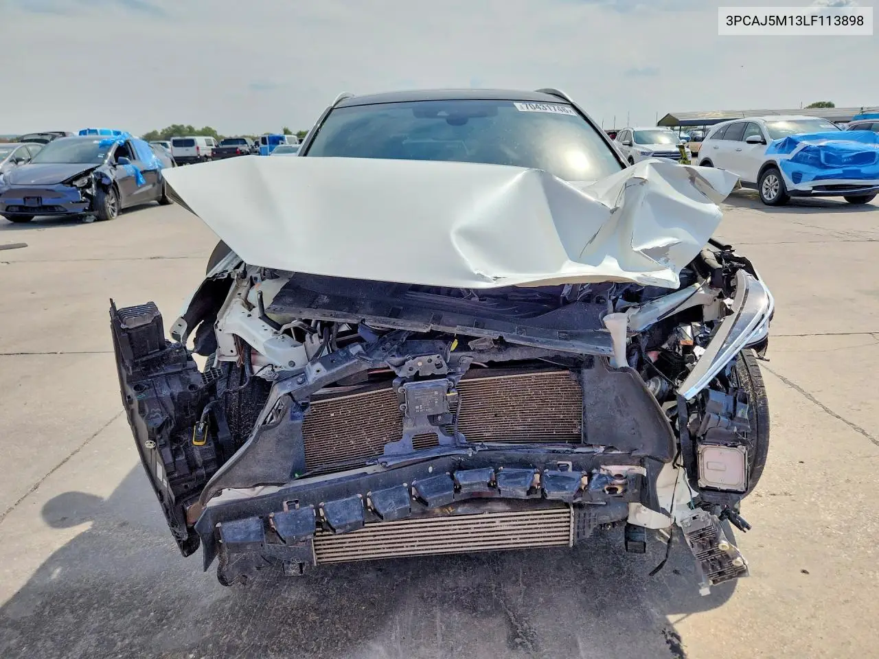 2020 INFINITI QX50 VIN 3PCAJ5M13LF113898 — фото 5