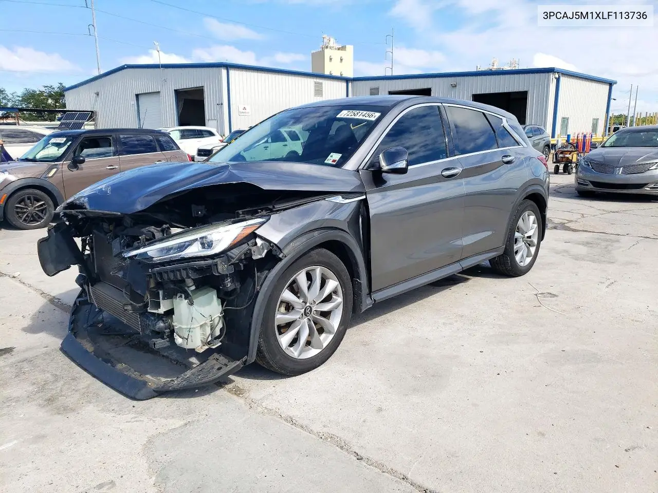 INFINITI QX50 2020, VIN 3PCAJ5M1XLF113736