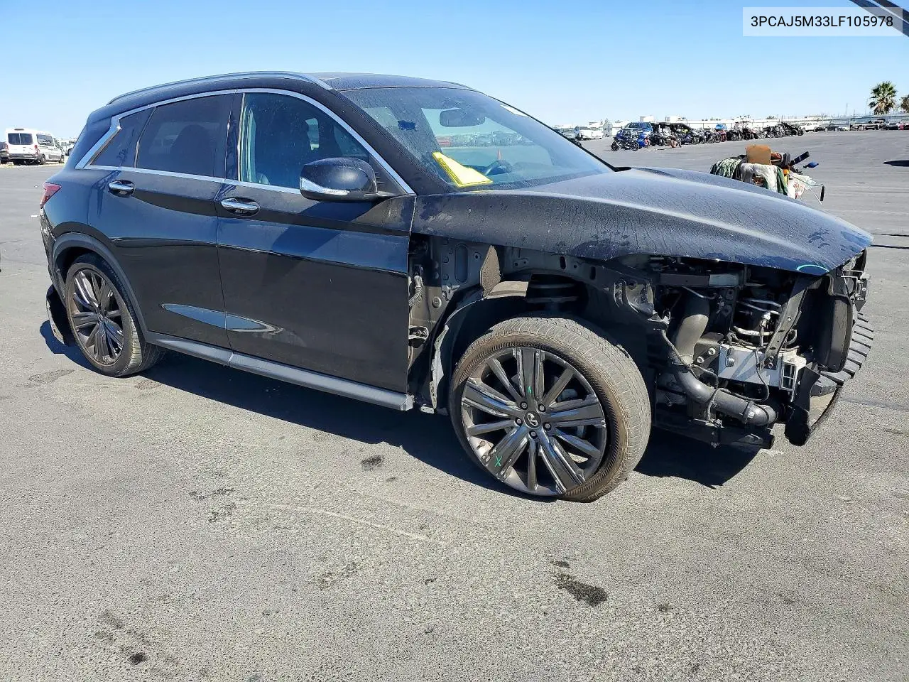 2020 INFINITI QX50 VIN 3PCAJ5M33LF105978 — фото 4
