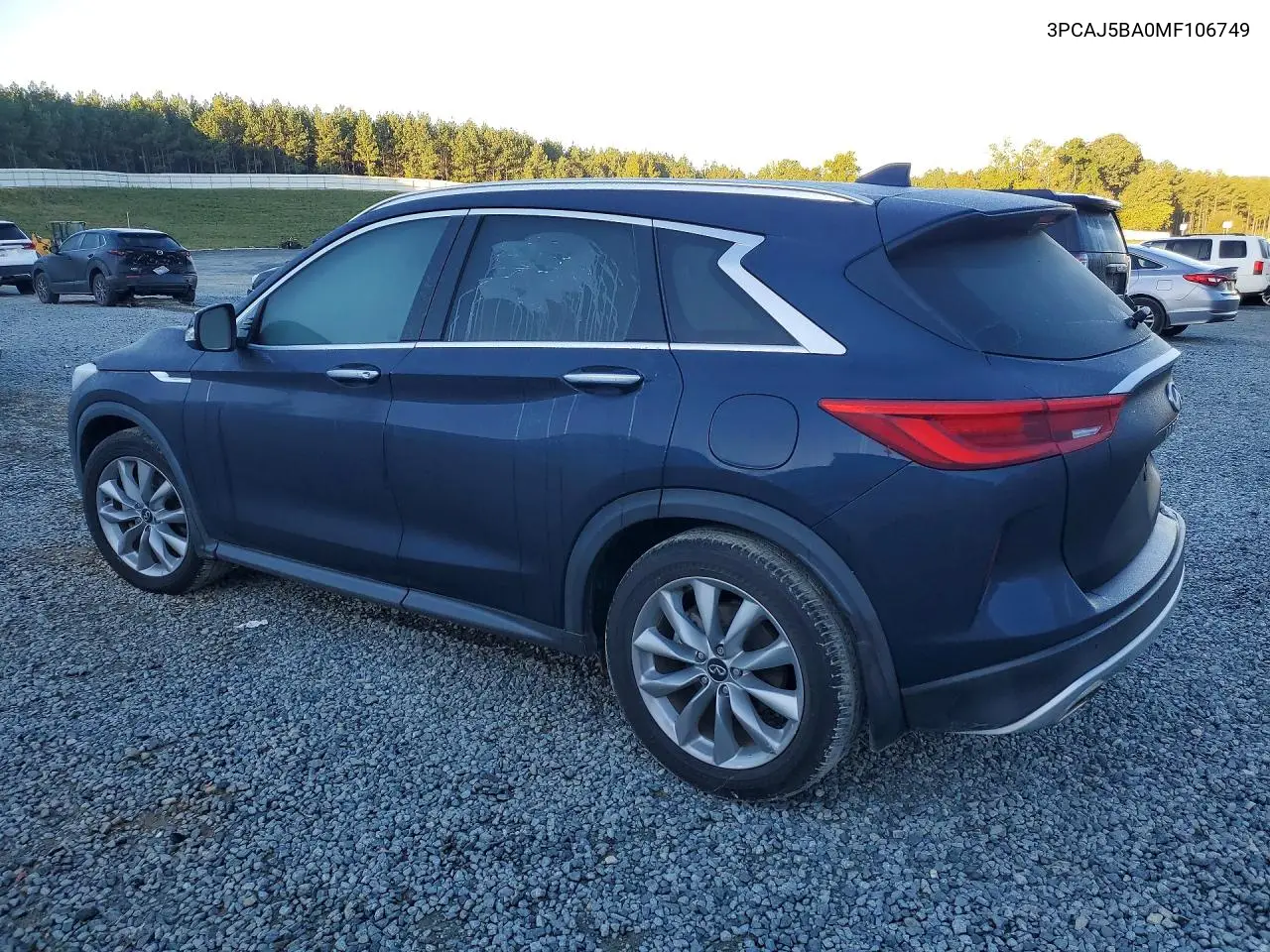 2021 INFINITI QX50 VIN 3PCAJ5BA0MF106749 — фото 2