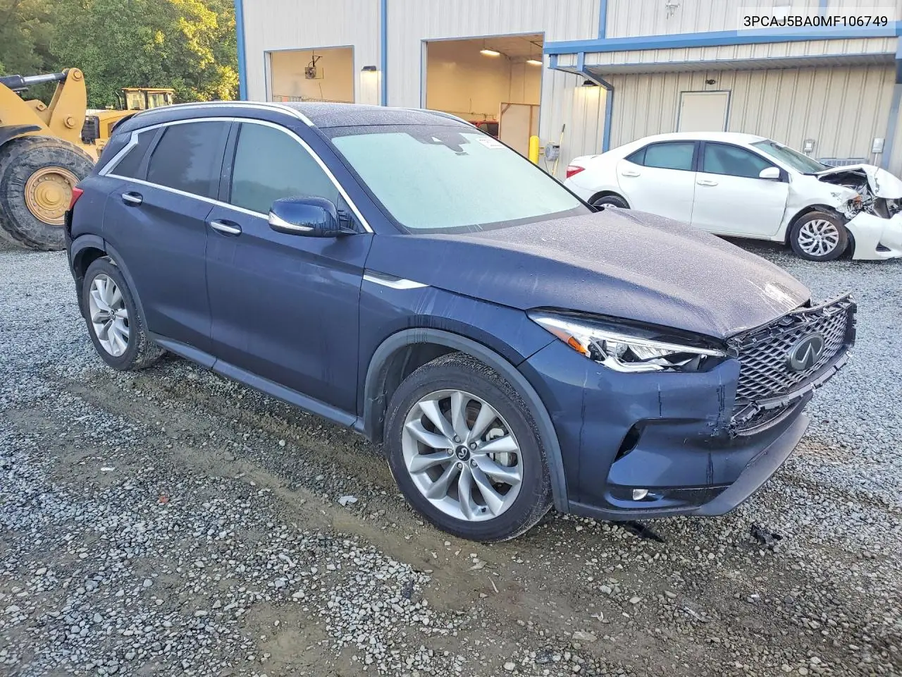 2021 INFINITI QX50 VIN 3PCAJ5BA0MF106749 — фото 4