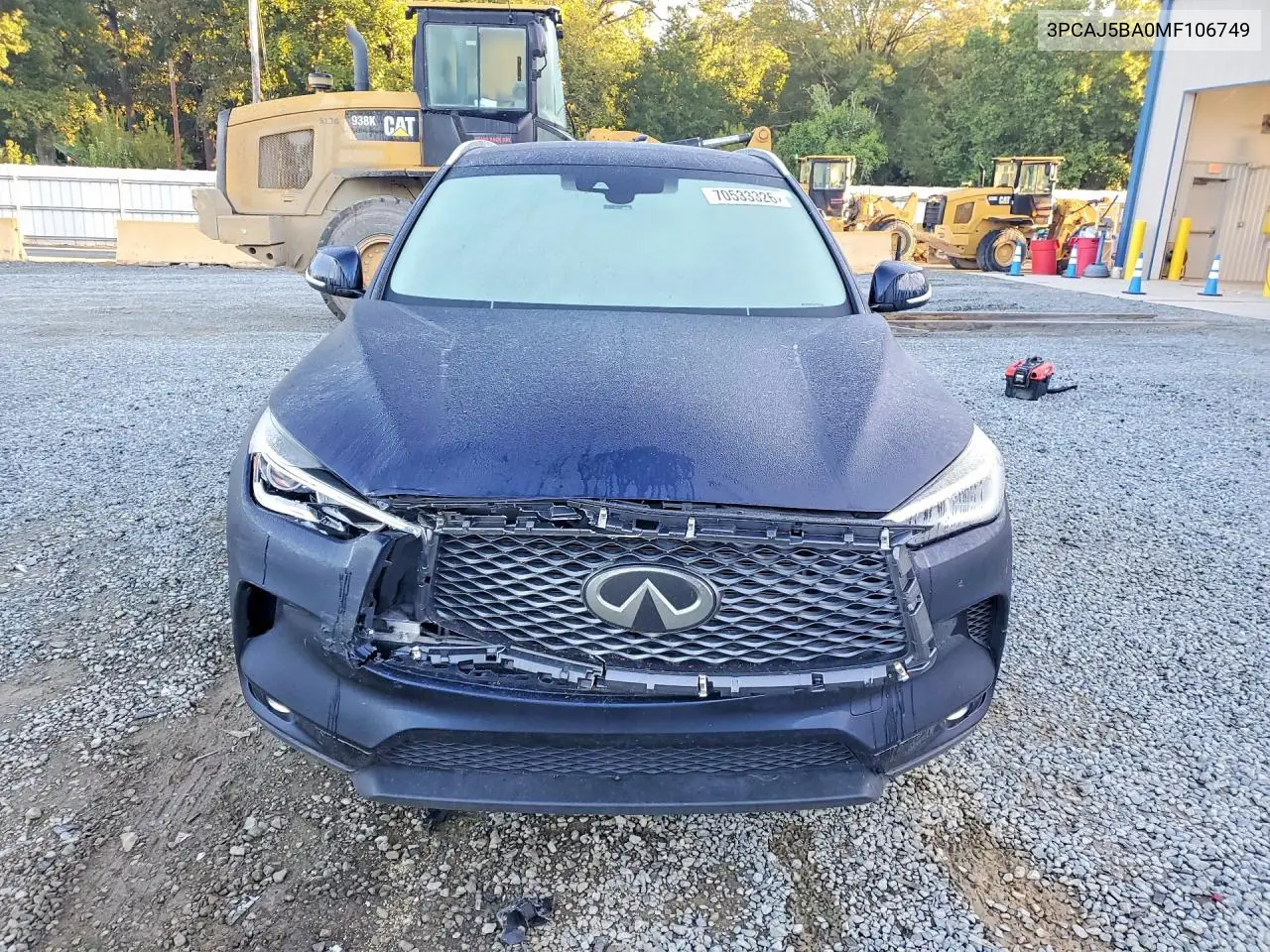 2021 INFINITI QX50 VIN 3PCAJ5BA0MF106749 — фото 5