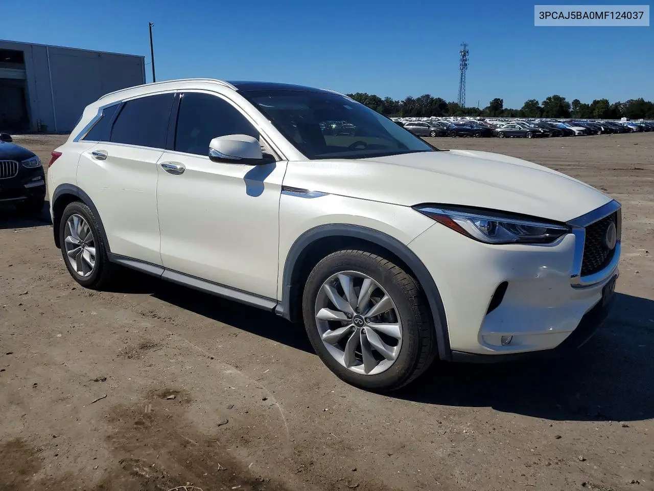 2021 INFINITI QX50 VIN 3PCAJ5BA0MF124037 — фото 4