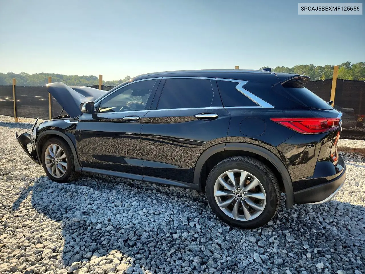 2021 INFINITI QX50 VIN 3PCAJ5BBXMF125656 — фото 2