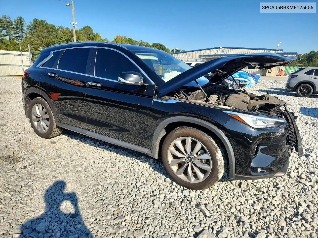 2021 INFINITI QX50 VIN 3PCAJ5BBXMF125656 — фото 4