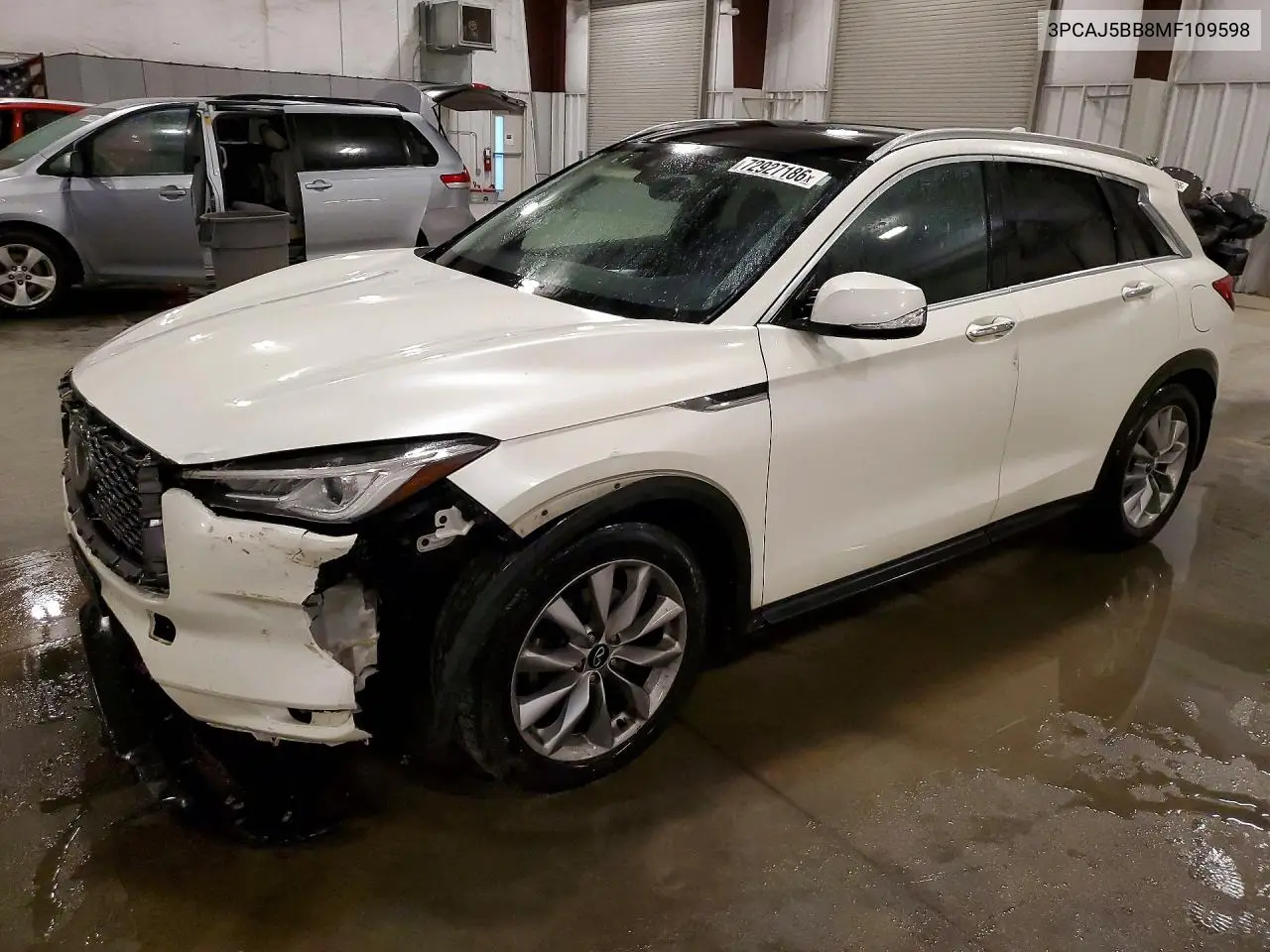 INFINITI QX50 2021, VIN 3PCAJ5BB8MF109598
