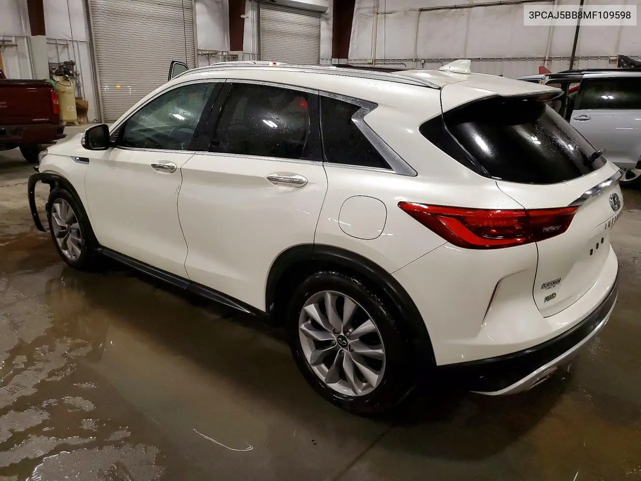 2021 INFINITI QX50 VIN 3PCAJ5BB8MF109598 — фото 2