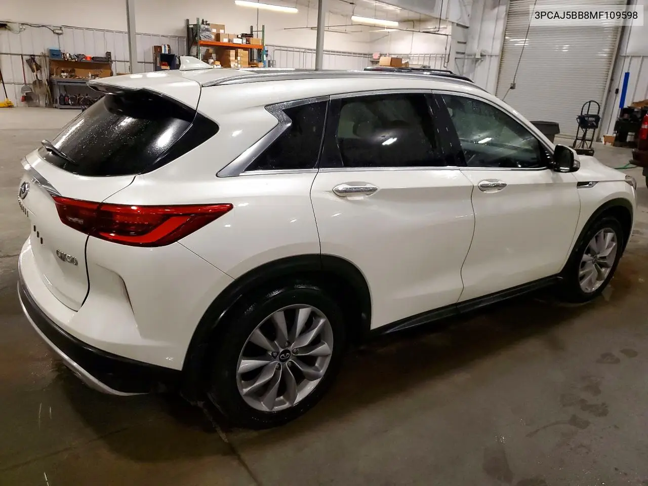 2021 INFINITI QX50 VIN 3PCAJ5BB8MF109598 — фото 3