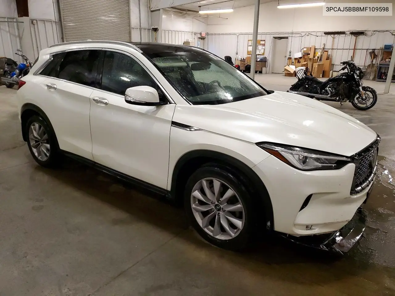2021 INFINITI QX50 VIN 3PCAJ5BB8MF109598 — фото 4