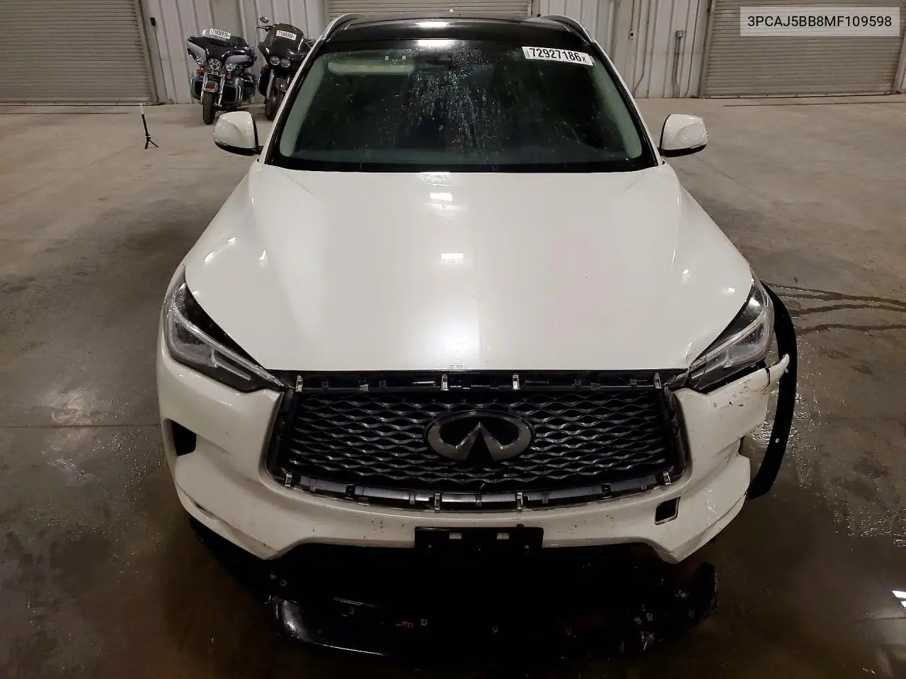 2021 INFINITI QX50 VIN 3PCAJ5BB8MF109598 — фото 5