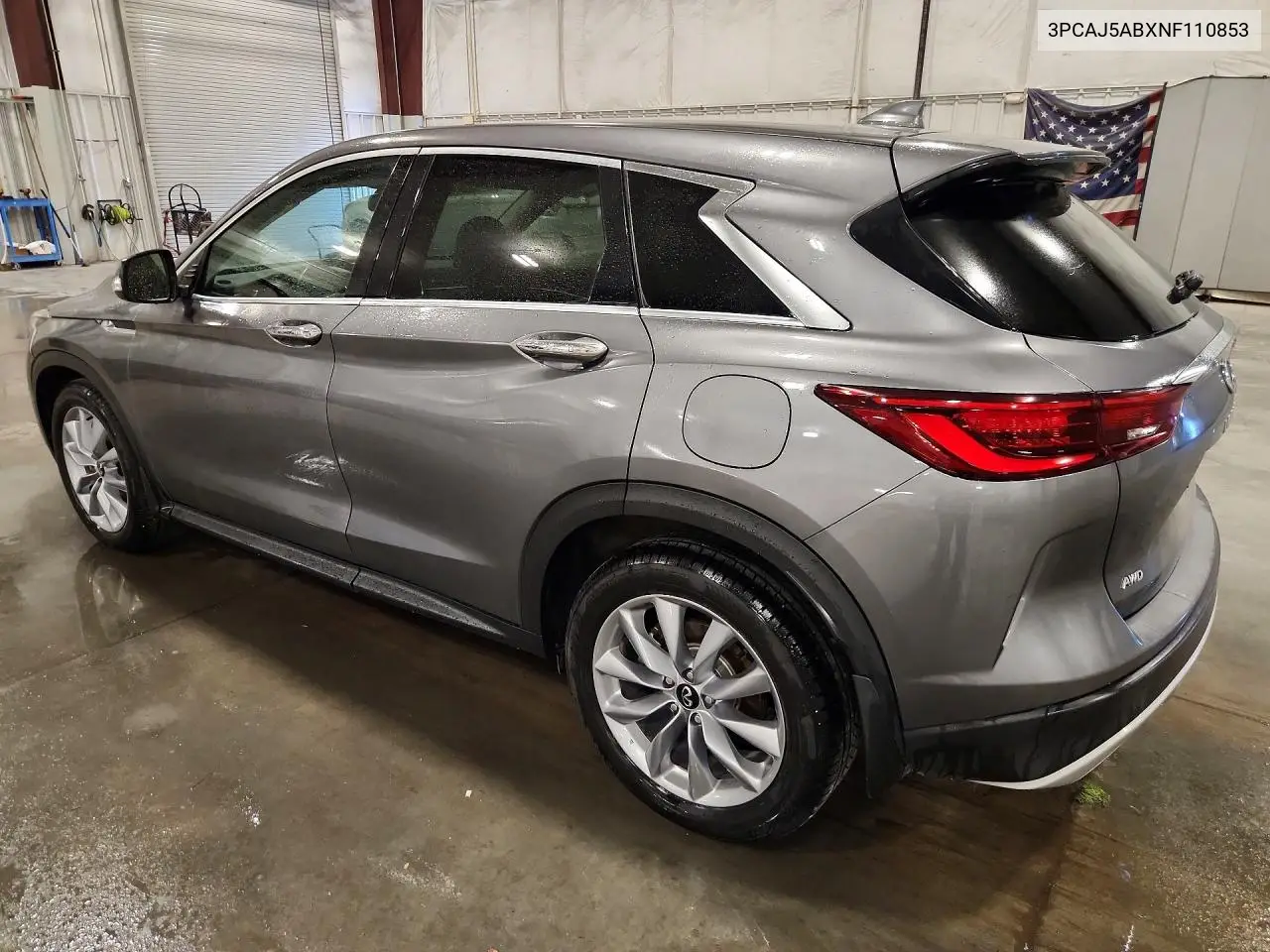2022 INFINITI QX50 VIN 3PCAJ5ABXNF110853 — фото 2