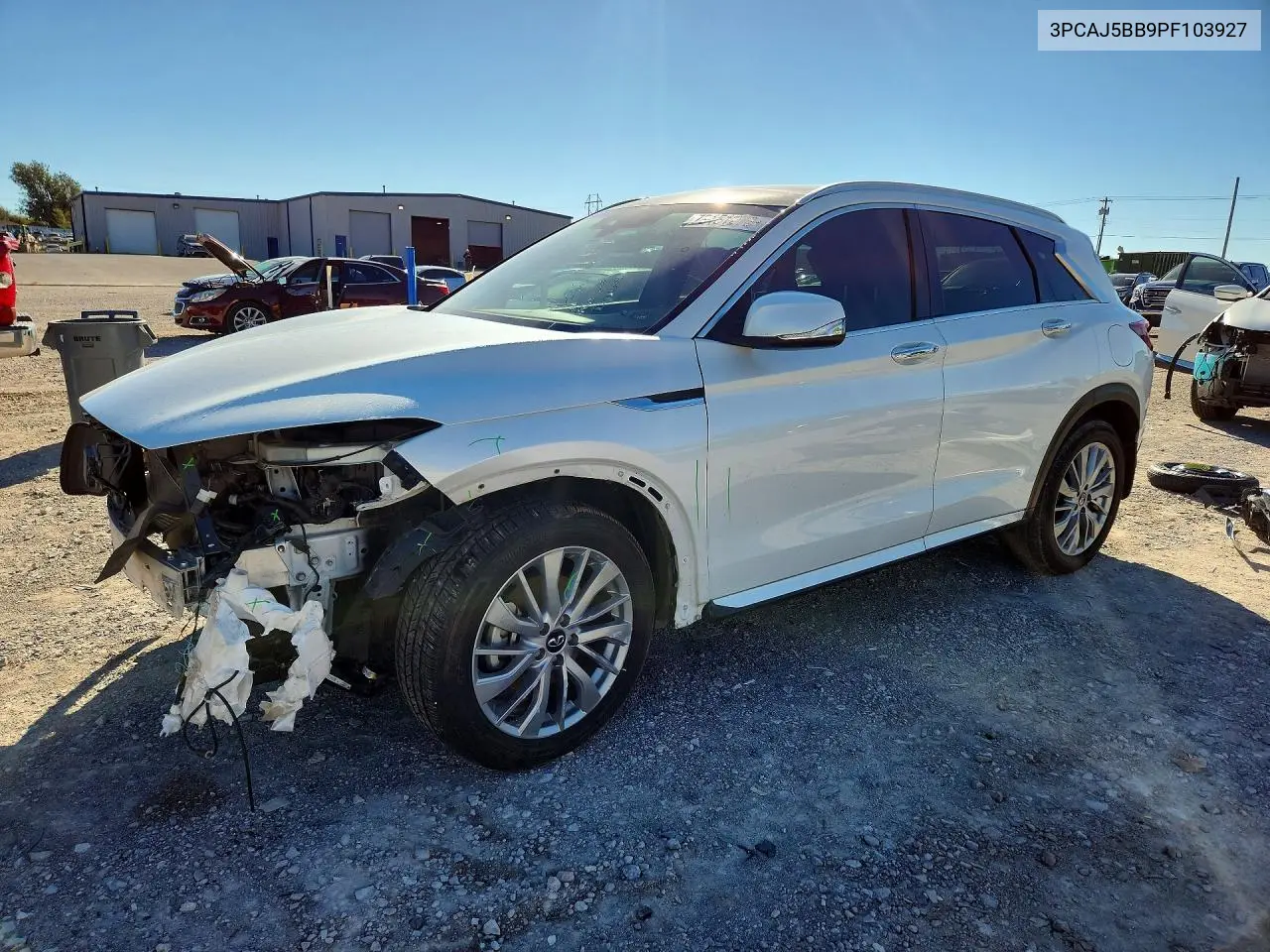 INFINITI QX50 2023, VIN 3PCAJ5BB9PF103927