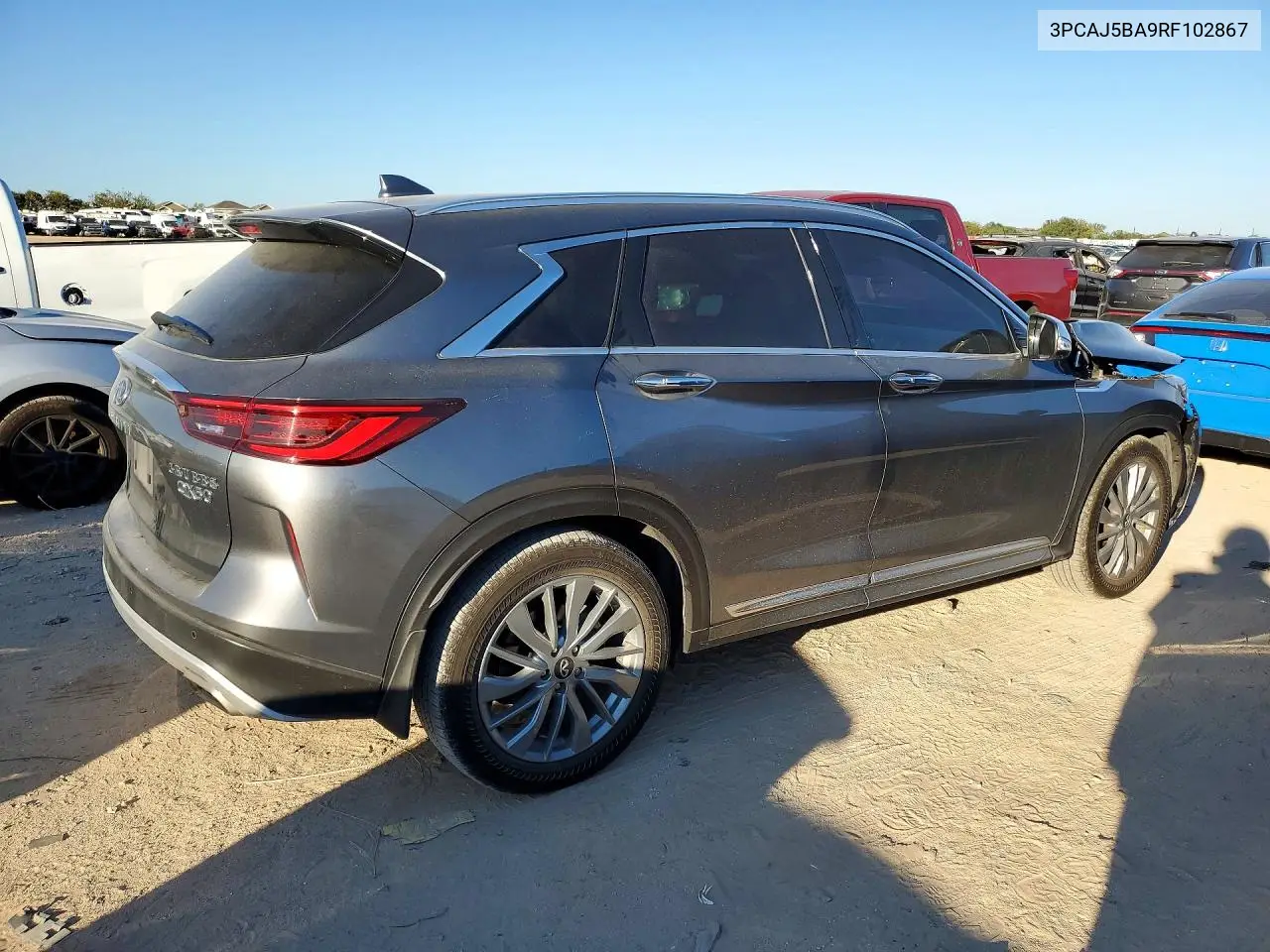 2024 INFINITI QX50 VIN 3PCAJ5BA9RF102867 — фото 3