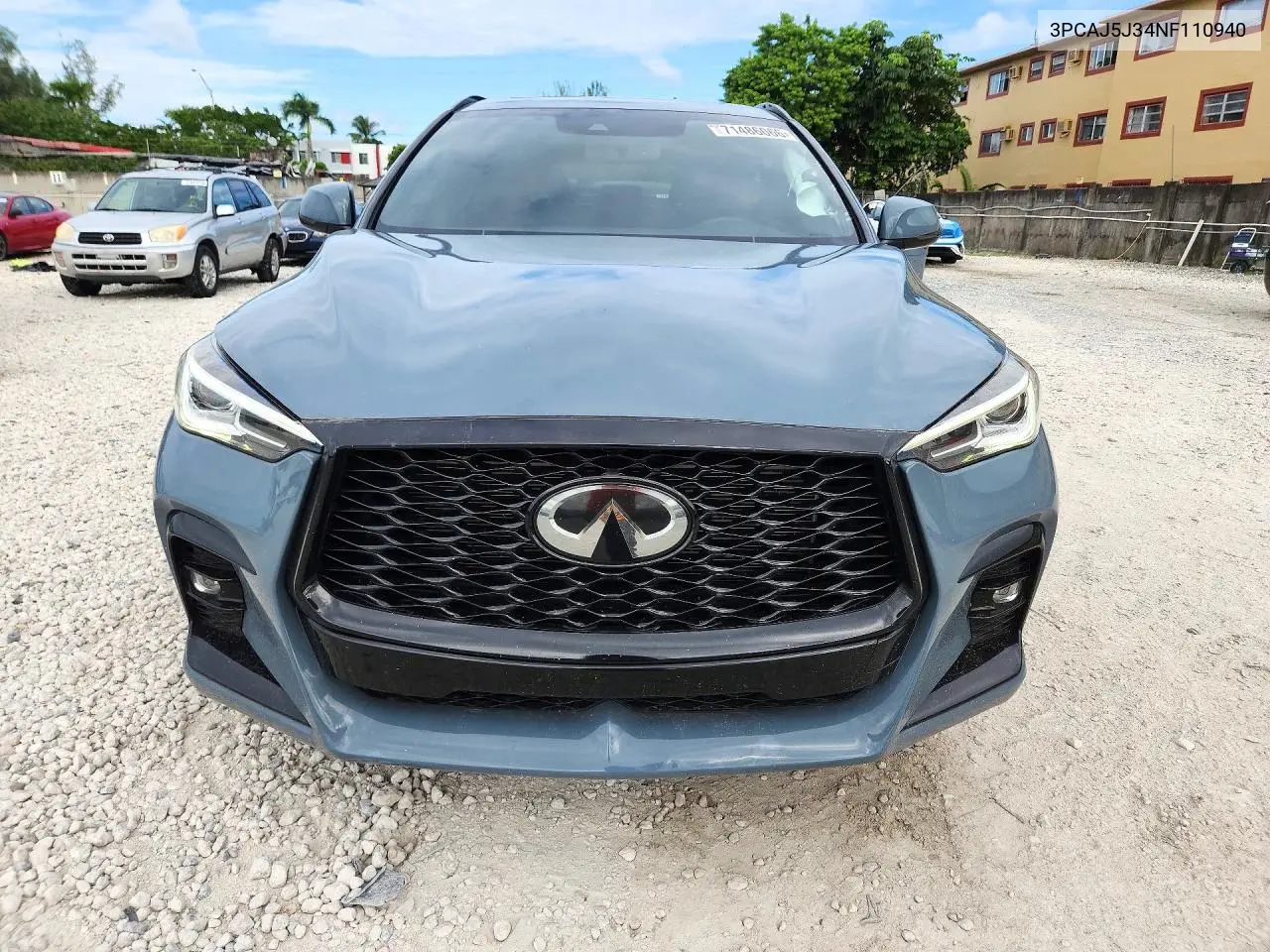 2022 INFINITI QX55 VIN 3PCAJ5J34NF110940 — фото 5
