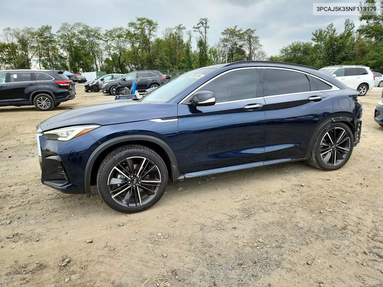 INFINITI QX55 2022, VIN 3PCAJ5K35NF113179