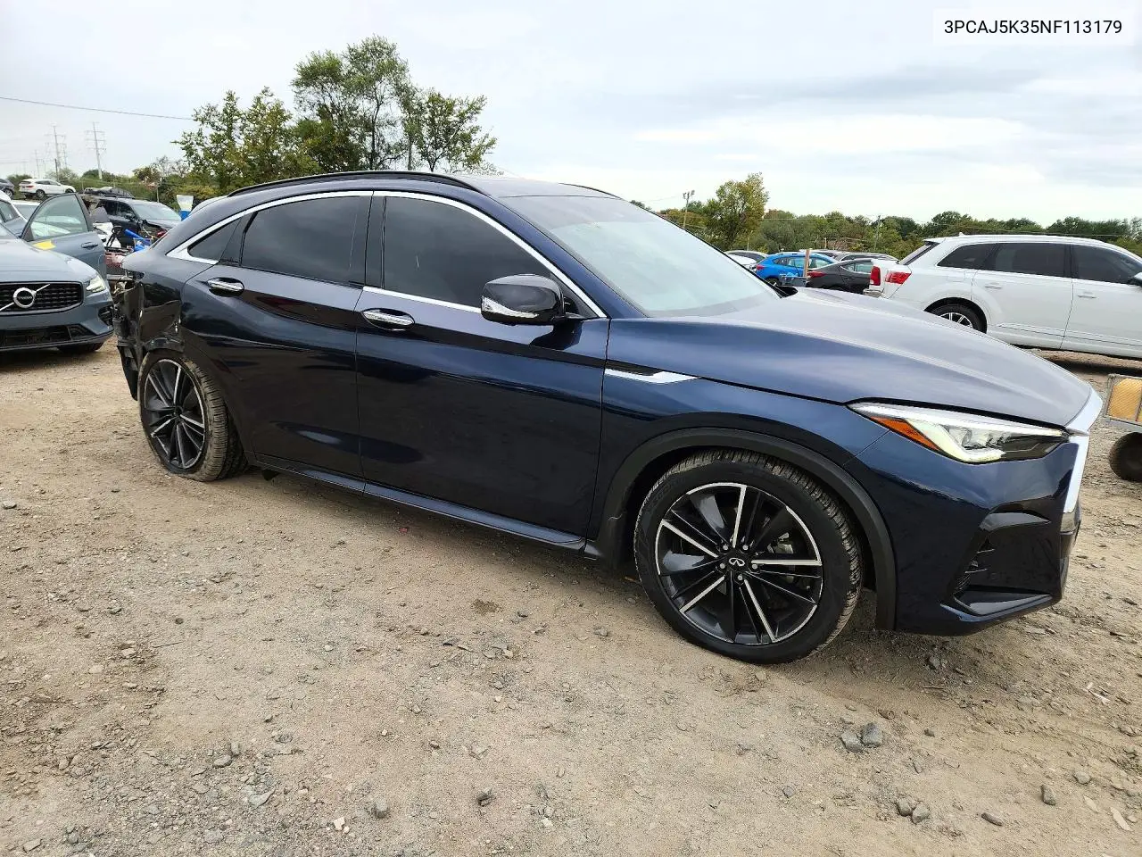 2022 INFINITI QX55 VIN 3PCAJ5K35NF113179 — фото 4