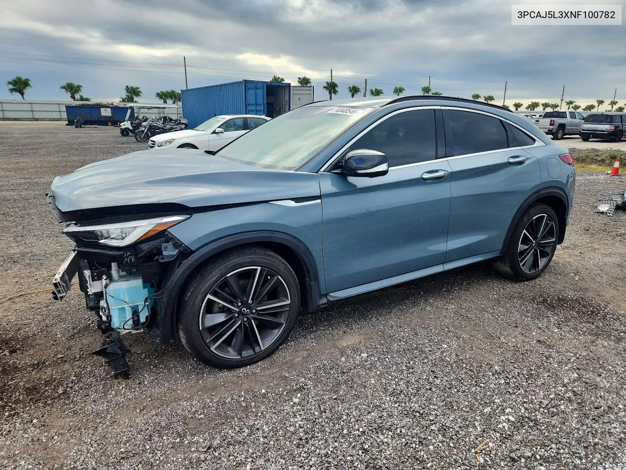 INFINITI QX55 2022, VIN 3PCAJ5L3XNF100782