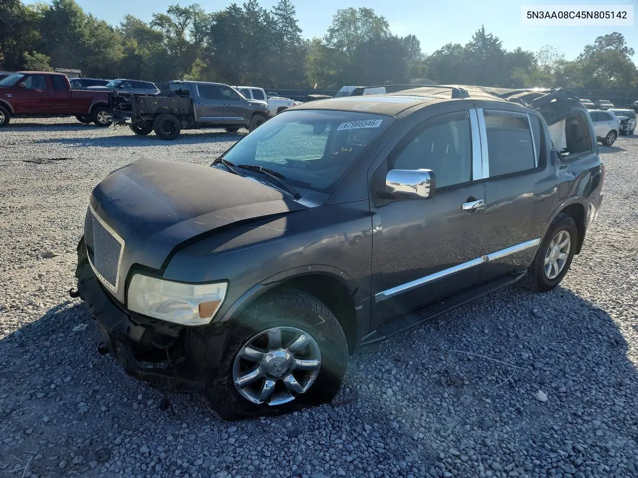 INFINITI QX56 2005, VIN 5N3AA08C45N805142