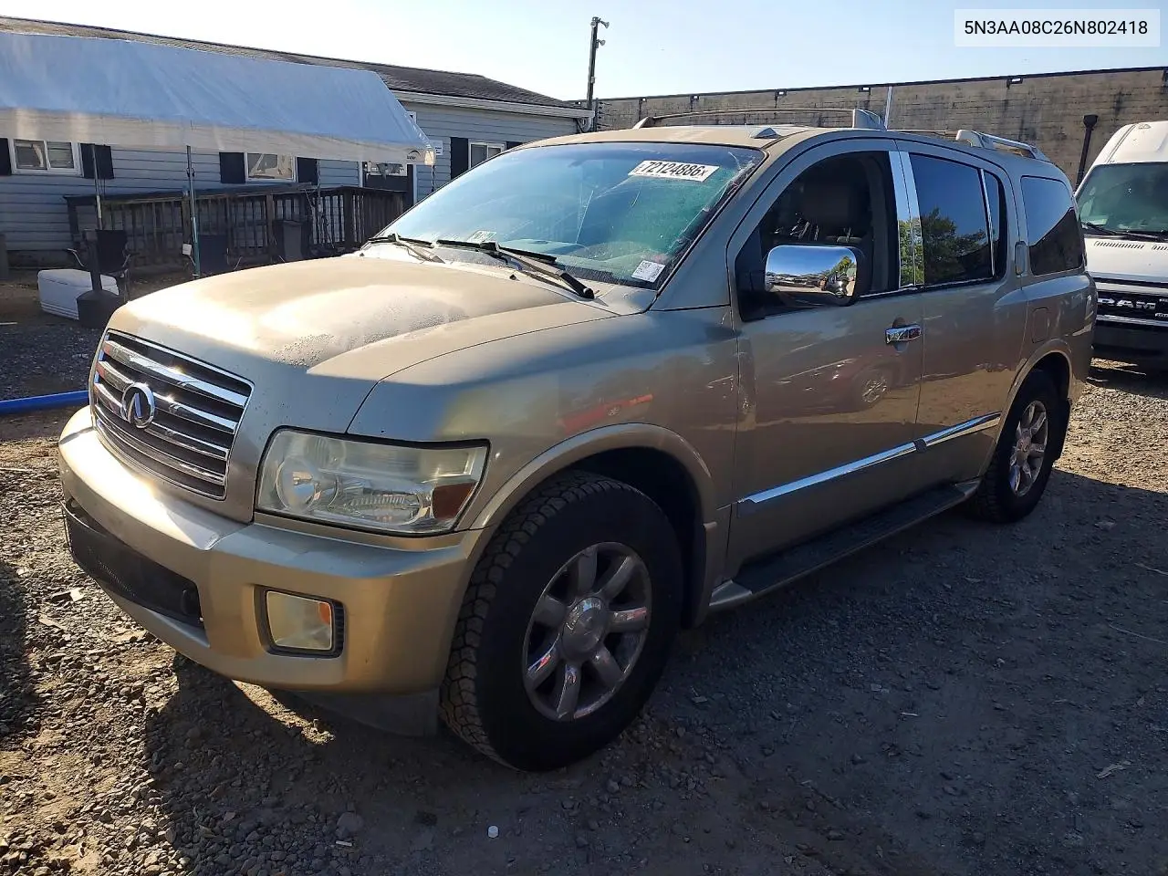 INFINITI QX56 2006, VIN 5N3AA08C26N802418