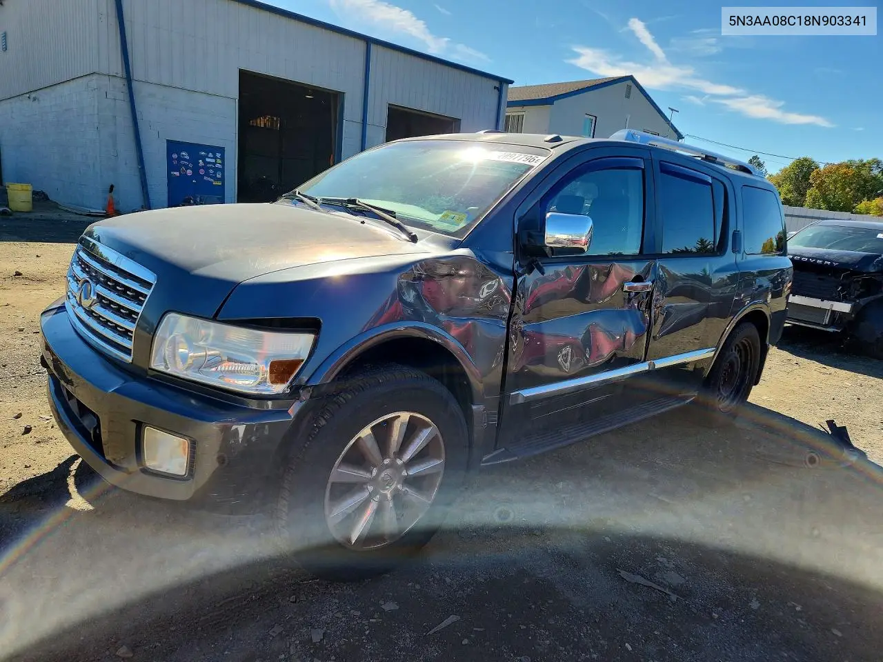 INFINITI QX56 2008, VIN 5N3AA08C18N903341