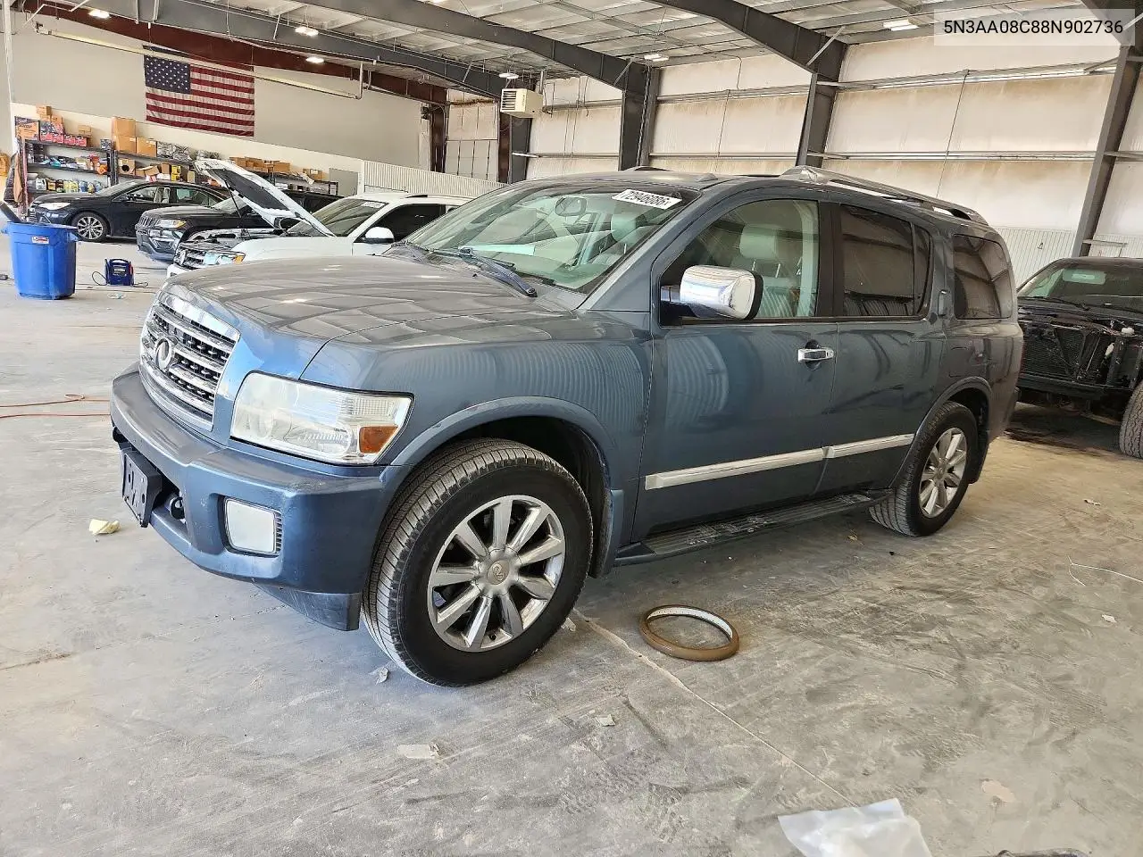INFINITI QX56 2008, VIN 5N3AA08C88N902736