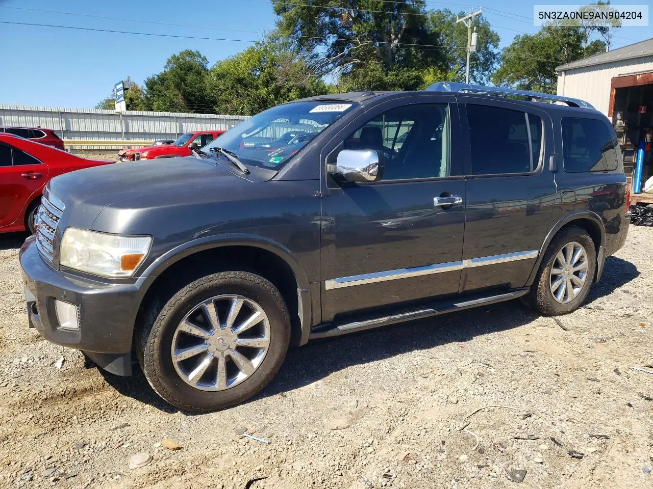 INFINITI QX56 2010, VIN 5N3ZA0NE9AN904204