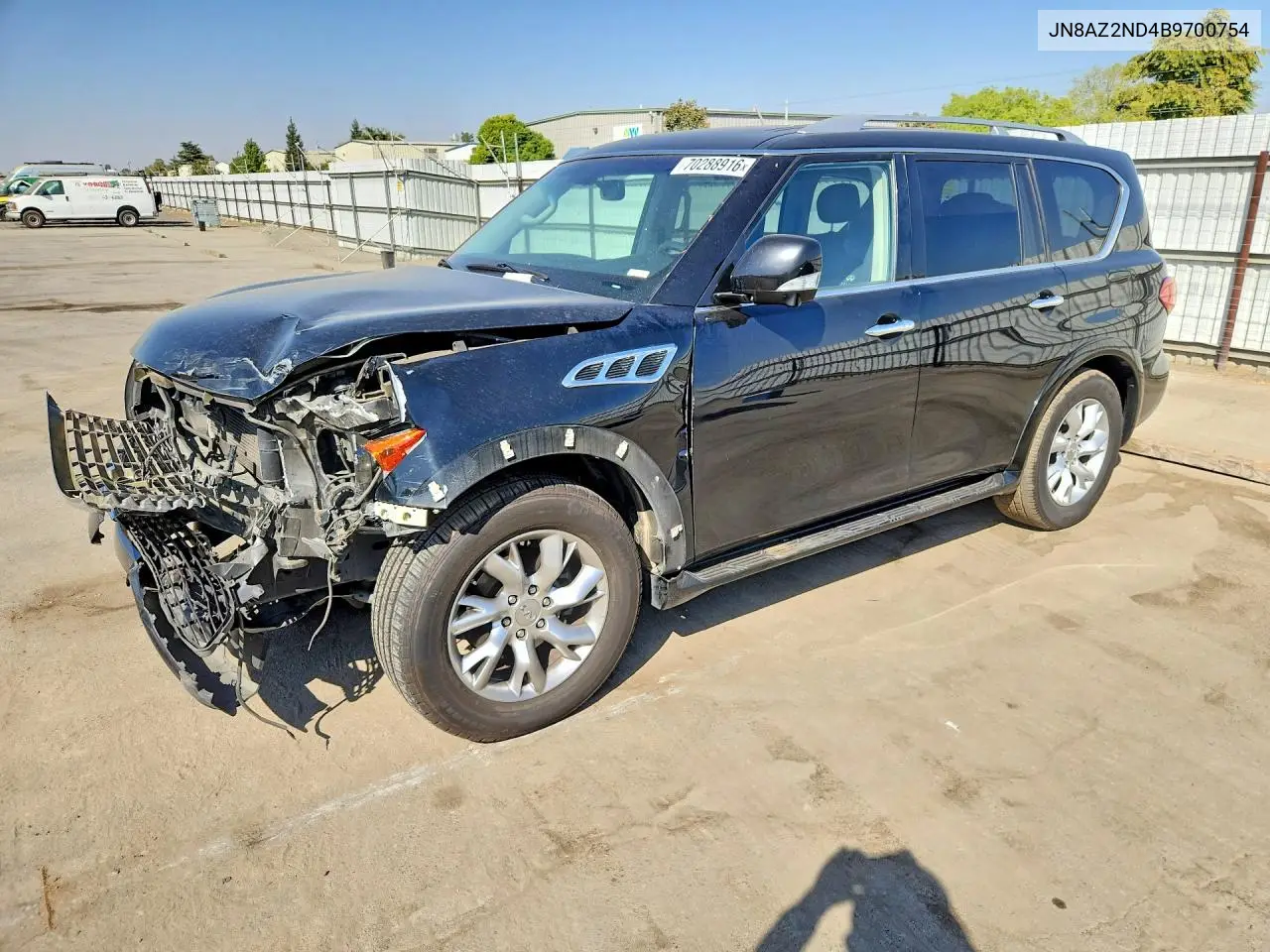 INFINITI QX56 2011, VIN JN8AZ2ND4B9700754