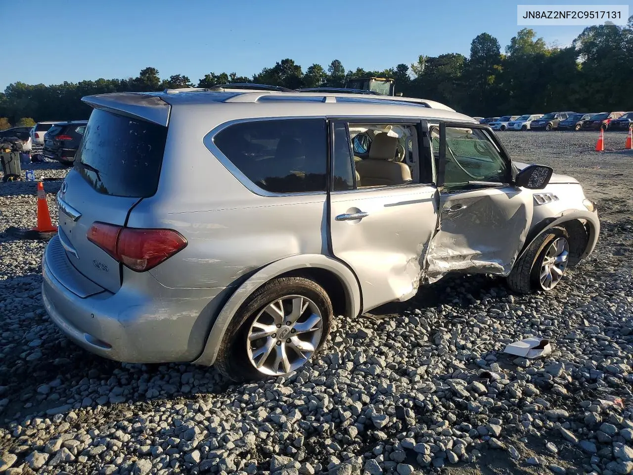 2012 INFINITI QX56 VIN JN8AZ2NF2C9517131 — фото 3