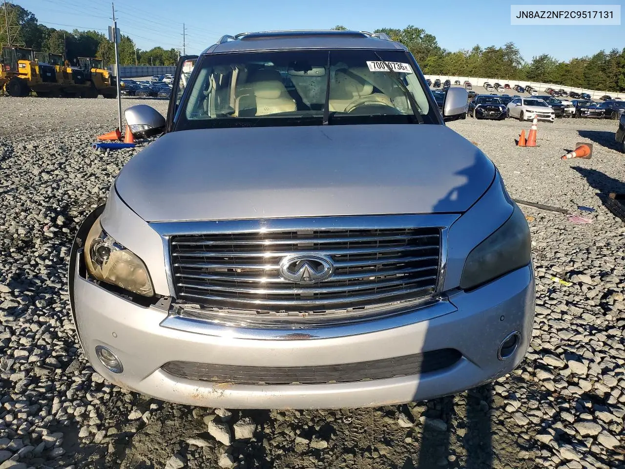 2012 INFINITI QX56 VIN JN8AZ2NF2C9517131 — фото 5