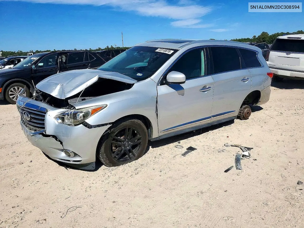 INFINITI QX60 2013, VIN 5N1AL0MN2DC308594