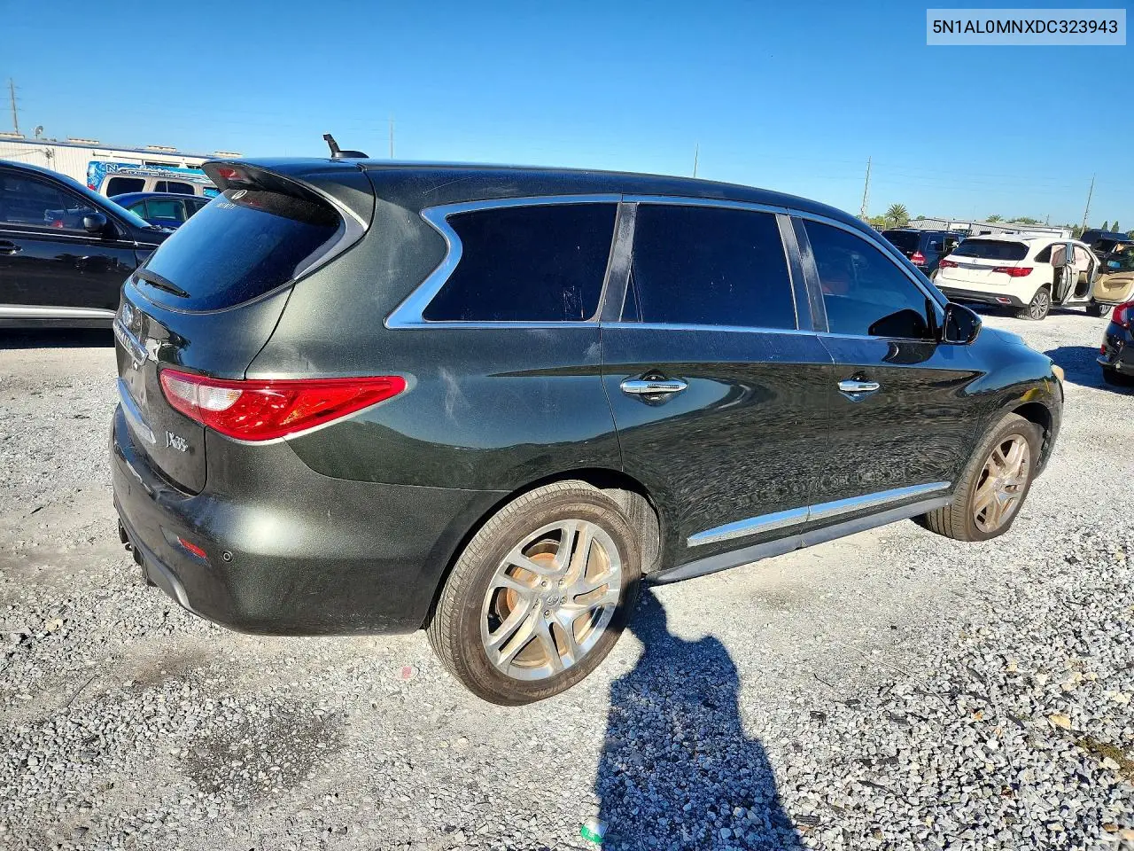 2013 INFINITI QX60 VIN 5N1AL0MNXDC323943 — фото 3