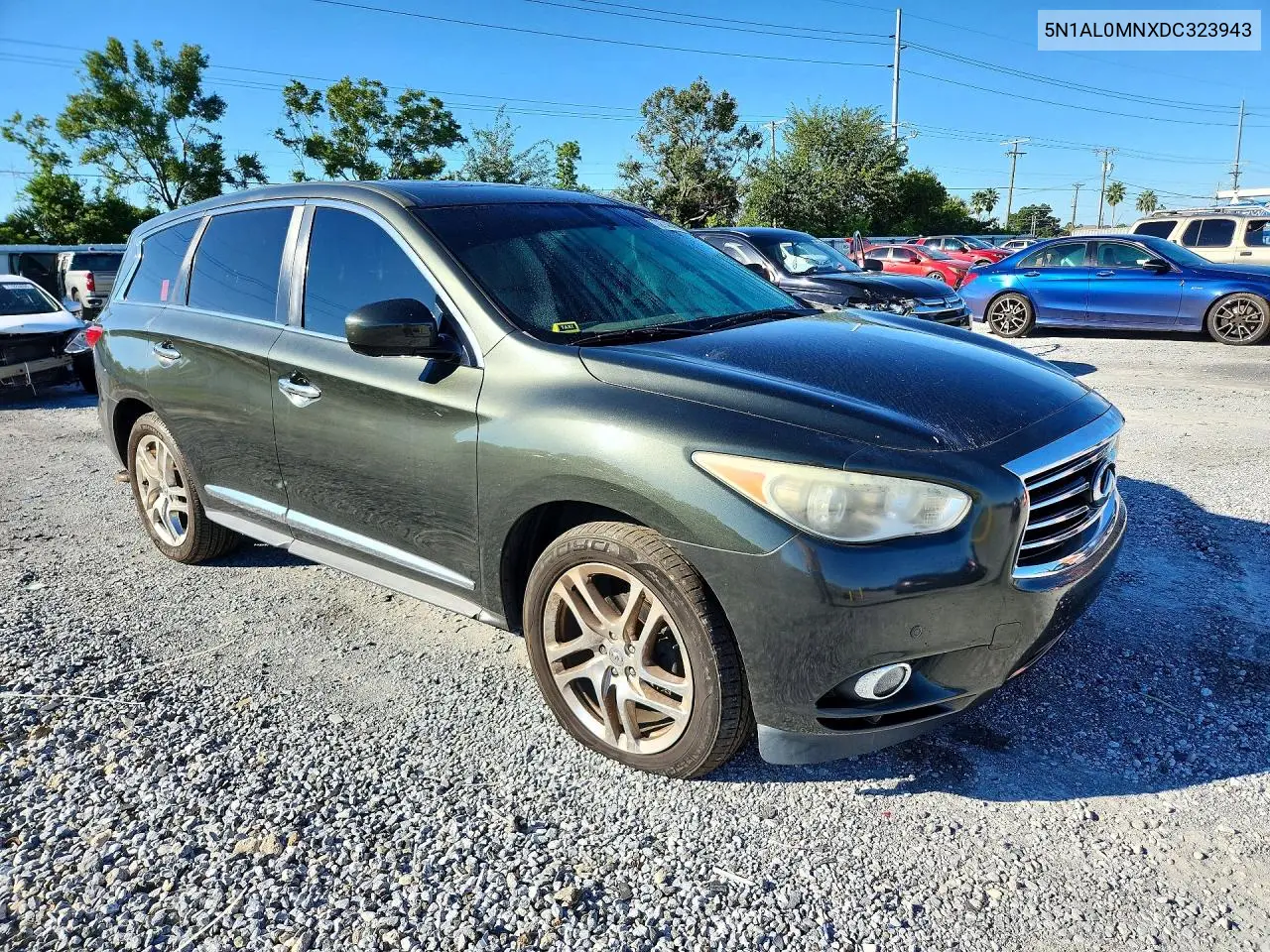 2013 INFINITI QX60 VIN 5N1AL0MNXDC323943 — фото 4