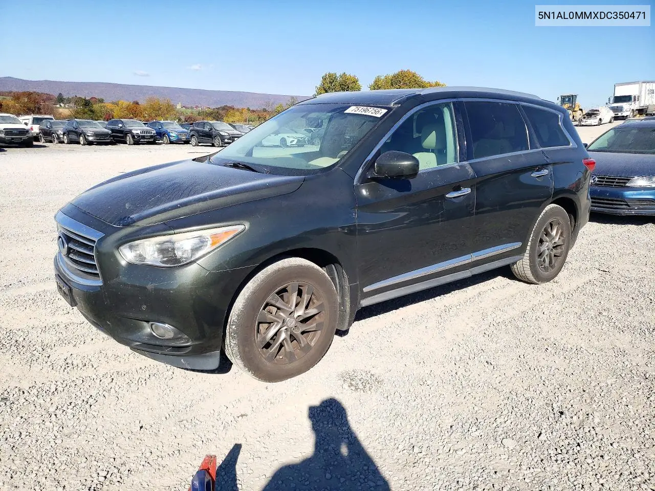 INFINITI QX60 2013, VIN 5N1AL0MMXDC350471
