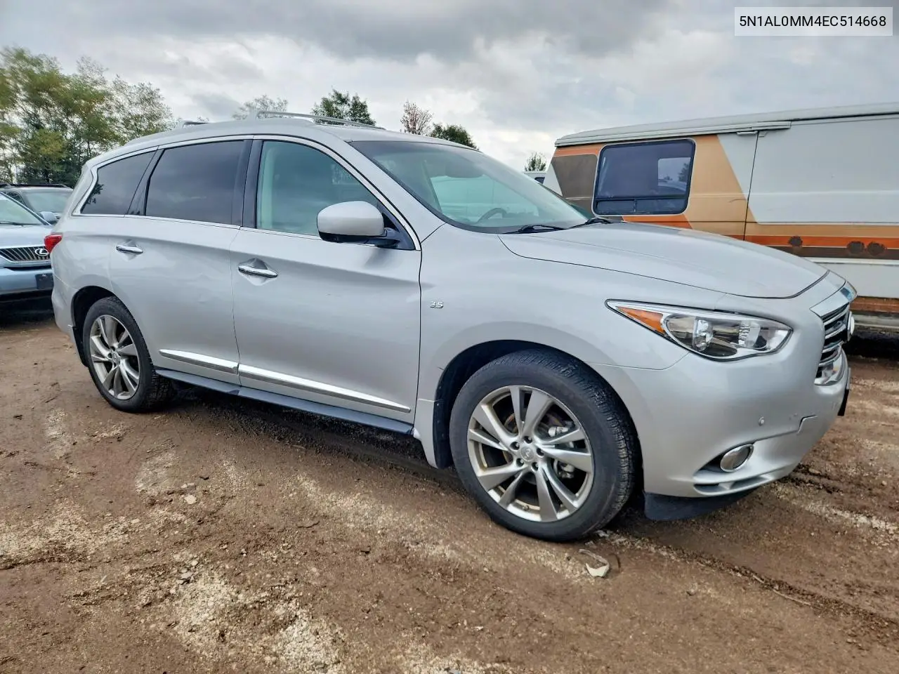 2014 INFINITI QX60 VIN 5N1AL0MM4EC514668 — фото 4