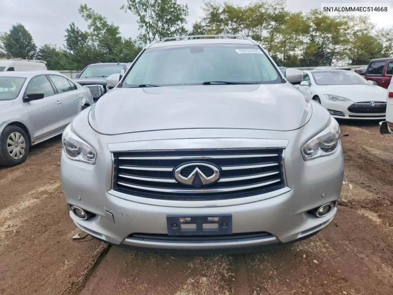 2014 INFINITI QX60 VIN 5N1AL0MM4EC514668 — фото 5