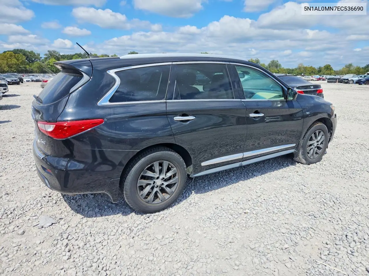 2014 INFINITI QX60 VIN 5N1AL0MN7EC536690 — фото 3