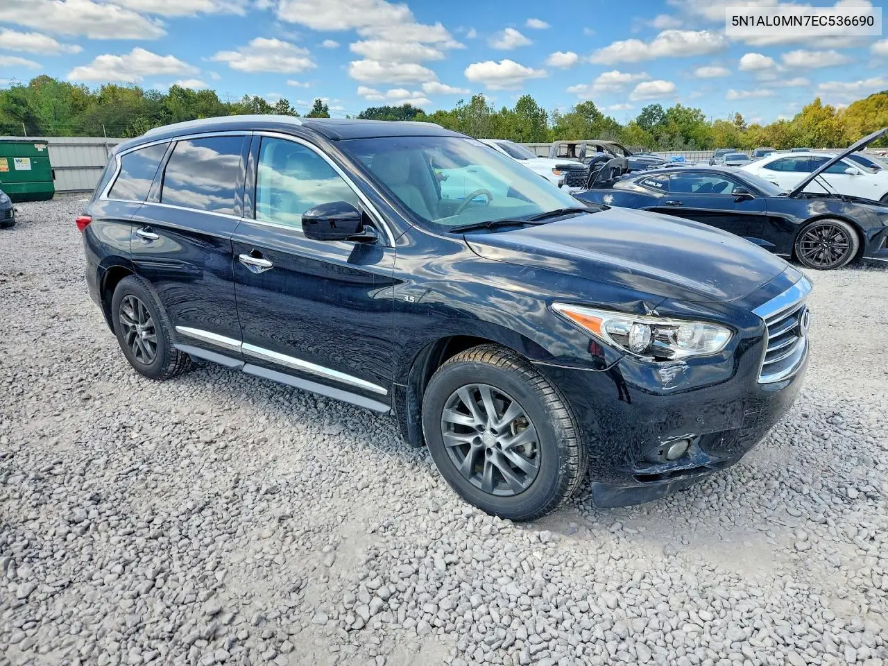 2014 INFINITI QX60 VIN 5N1AL0MN7EC536690 — фото 4