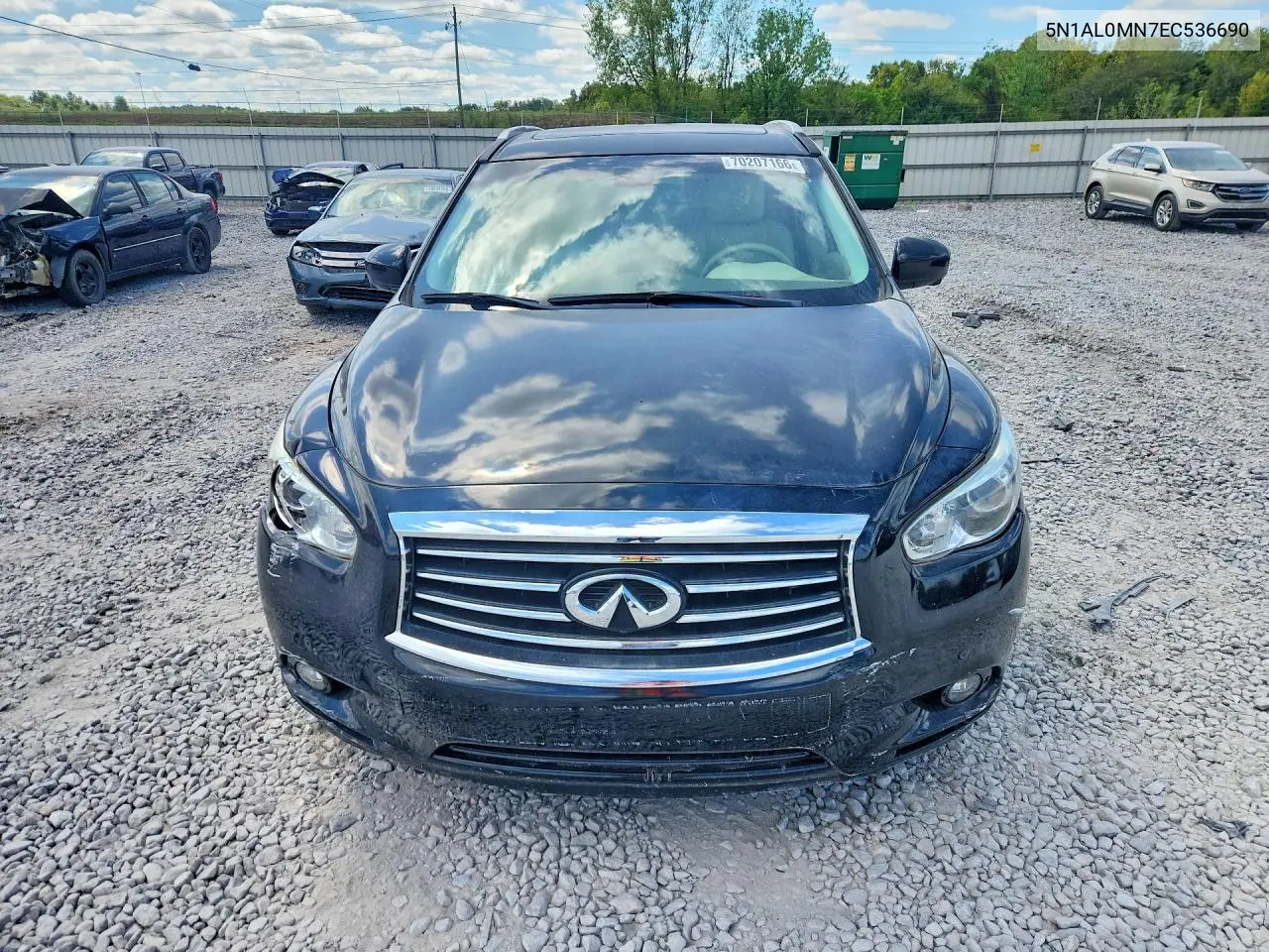2014 INFINITI QX60 VIN 5N1AL0MN7EC536690 — фото 5